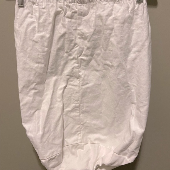 Canvas Heavy Duty Zip Tye Large Bag Laundry Bag Bin Storing Organizing Empty - Picture 5 of 8